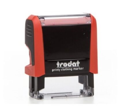 Segell tèxtil Trodat Printy per marcar roba amb tinta resistent