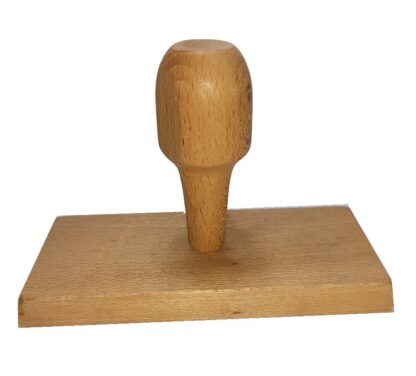 Segell de fusta rectangular