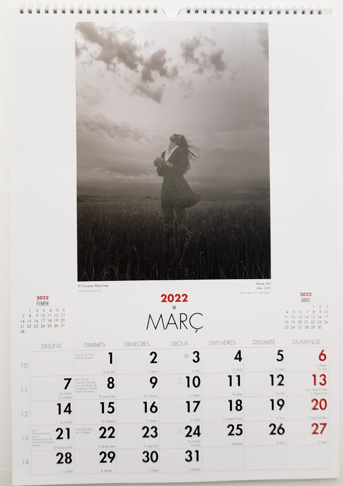 Calendari de paret ARTS FUGIT 2022