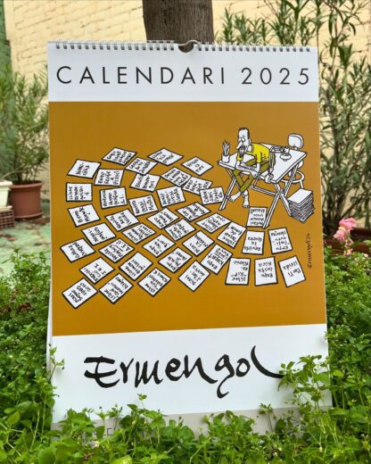 Portada del calendario de Paco Ermengol de 2025 que se puede comprar online